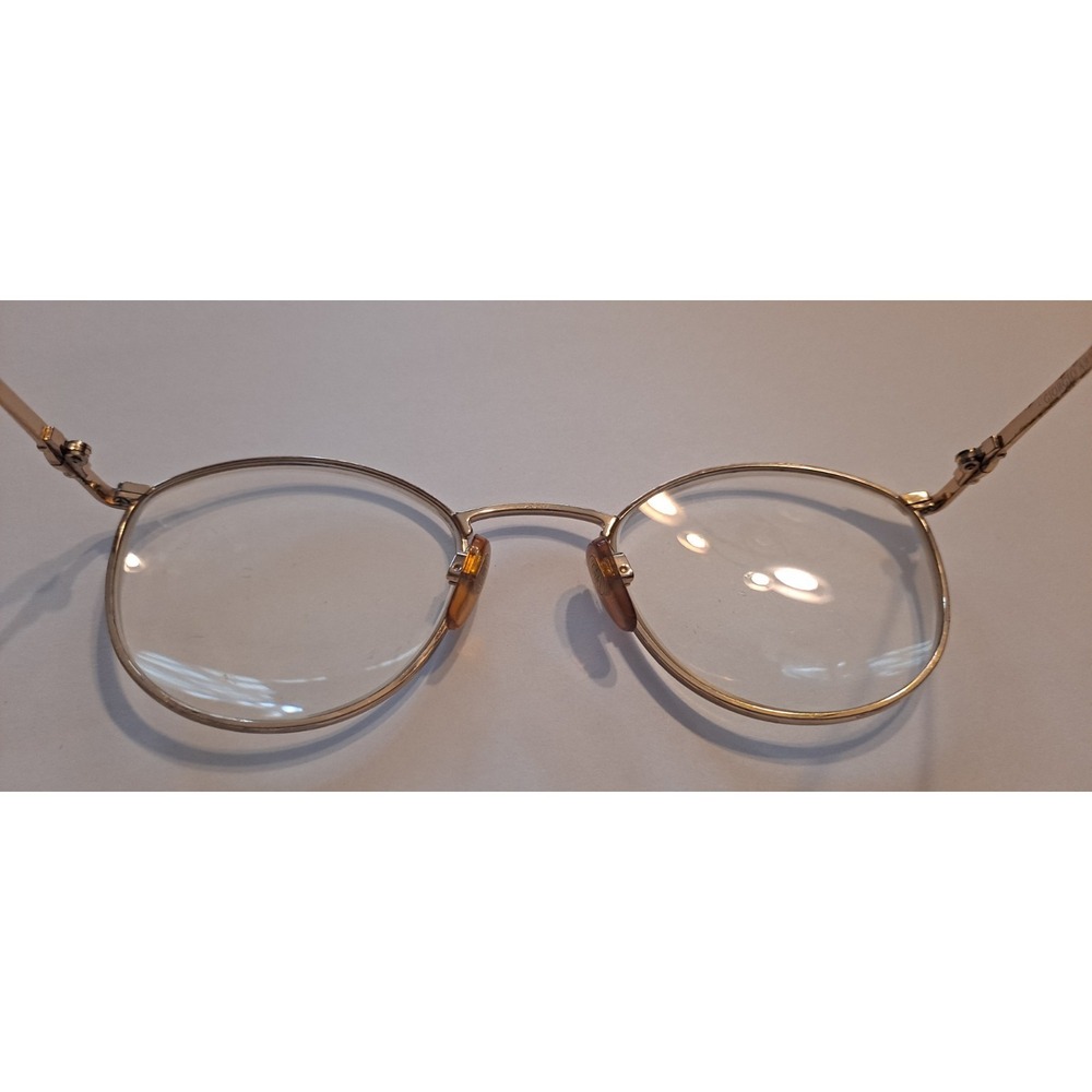 GIORGIO ARMANI Tortoise & Gold 19□22 135 Full Rim‎ Eyeglasses - Picture 5 of 12
